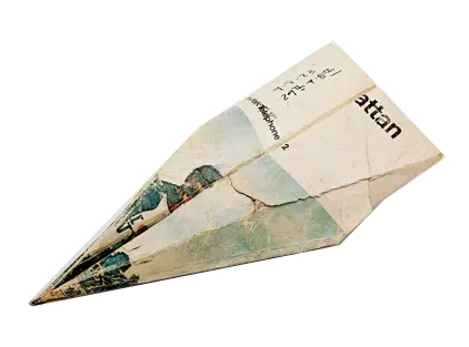 Avión de papel