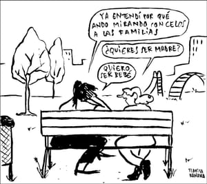 Jaja qué risa pero ahora en serio: pensé eso. Y no creo que sea la única con esa sensación, con un anhelo de familia per