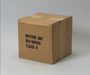 “Mystery Box” Ben Vautier - 1964
#fluxus #BenVautier #Mystery #box #amazon