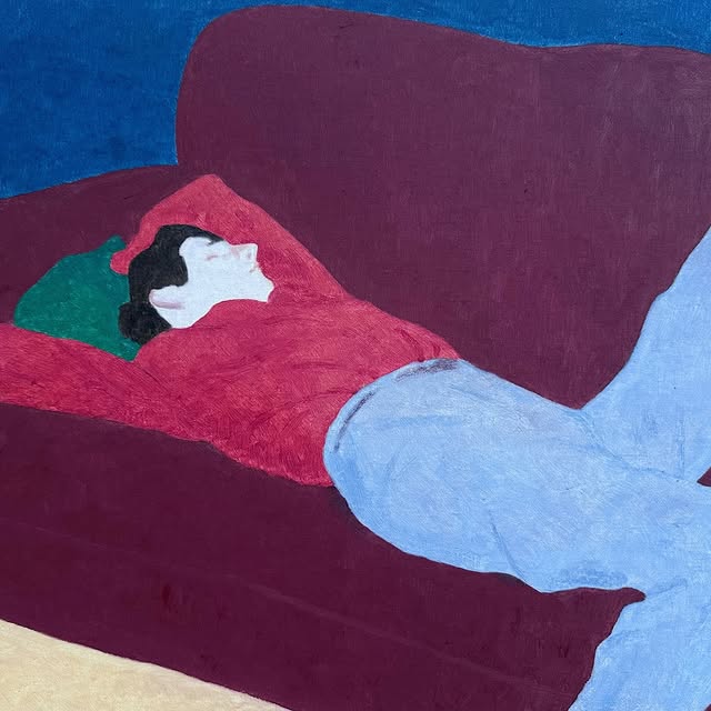 Siesta, 2024
Oil on canvas
55x46cm