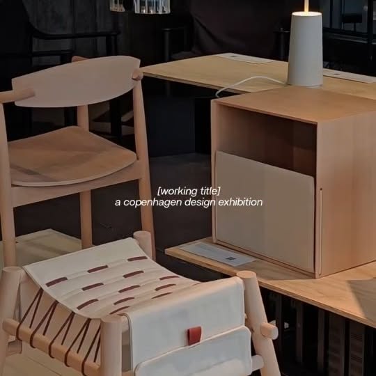 Furniture, lighting and architecture now at @bloxeats in Copenhagen. 

Plywood and stacked crates. No budget. All self-m