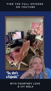 You show us your bed and we guess who’s been in it. Find the full episode on YouTube

Contestants: @courtneylove @wolkmi