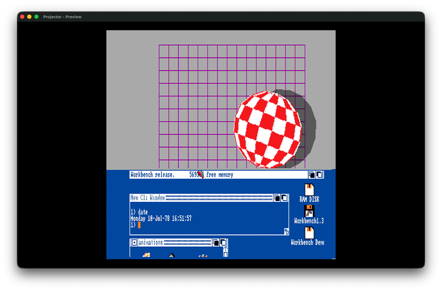 On the latest alpha update on the #Amiga OCS Core for the #Mega65 it can now use the RTC for the correct time.Though the version of #Workbench 1.3 I used hasn't been patched for the Y2K :D#VintageComputing #retrocomputing #16bit #8bit #Commodore