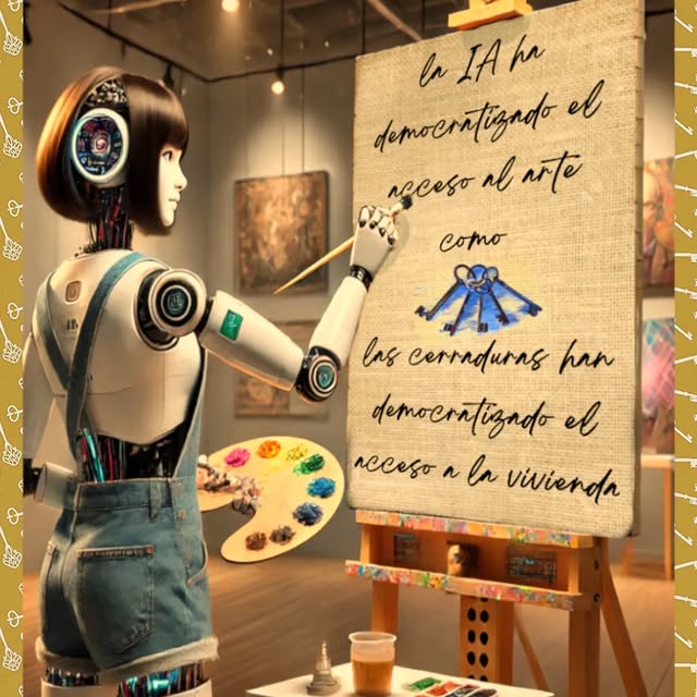 la IA generativa está suponiendo al arte lo que Desokupa al mercado inmobiliario: soluciones para problemas de ricos que