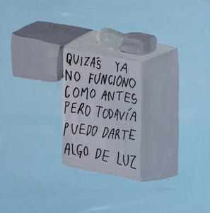 Fig. 1 - 2: “Algo de luz.” (Mixta sobre madera)
