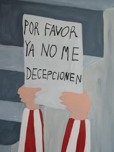 Fig. 1: “ @chivas “. 
(Mixta sobre madera)