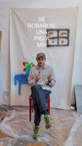 Se robaron una pieza mía.