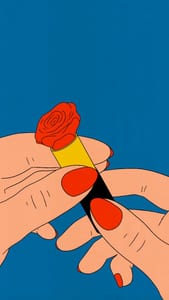 Rose a lèvres 👄 

#flower #lipstick #makeup #animation #rose