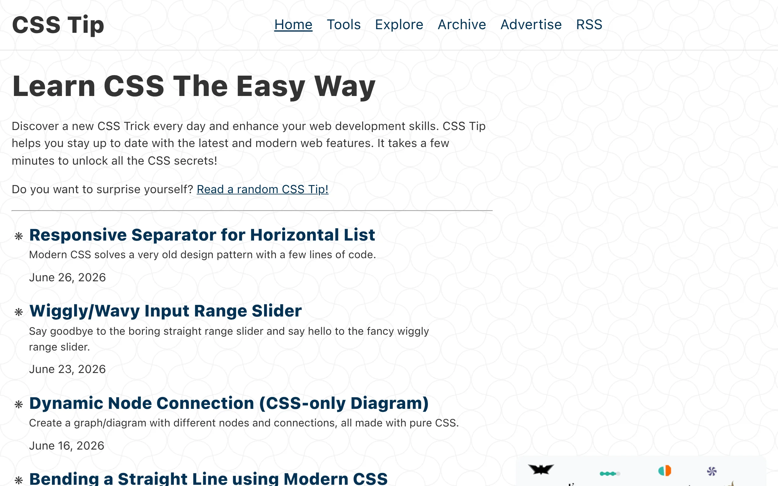 CSS Tip