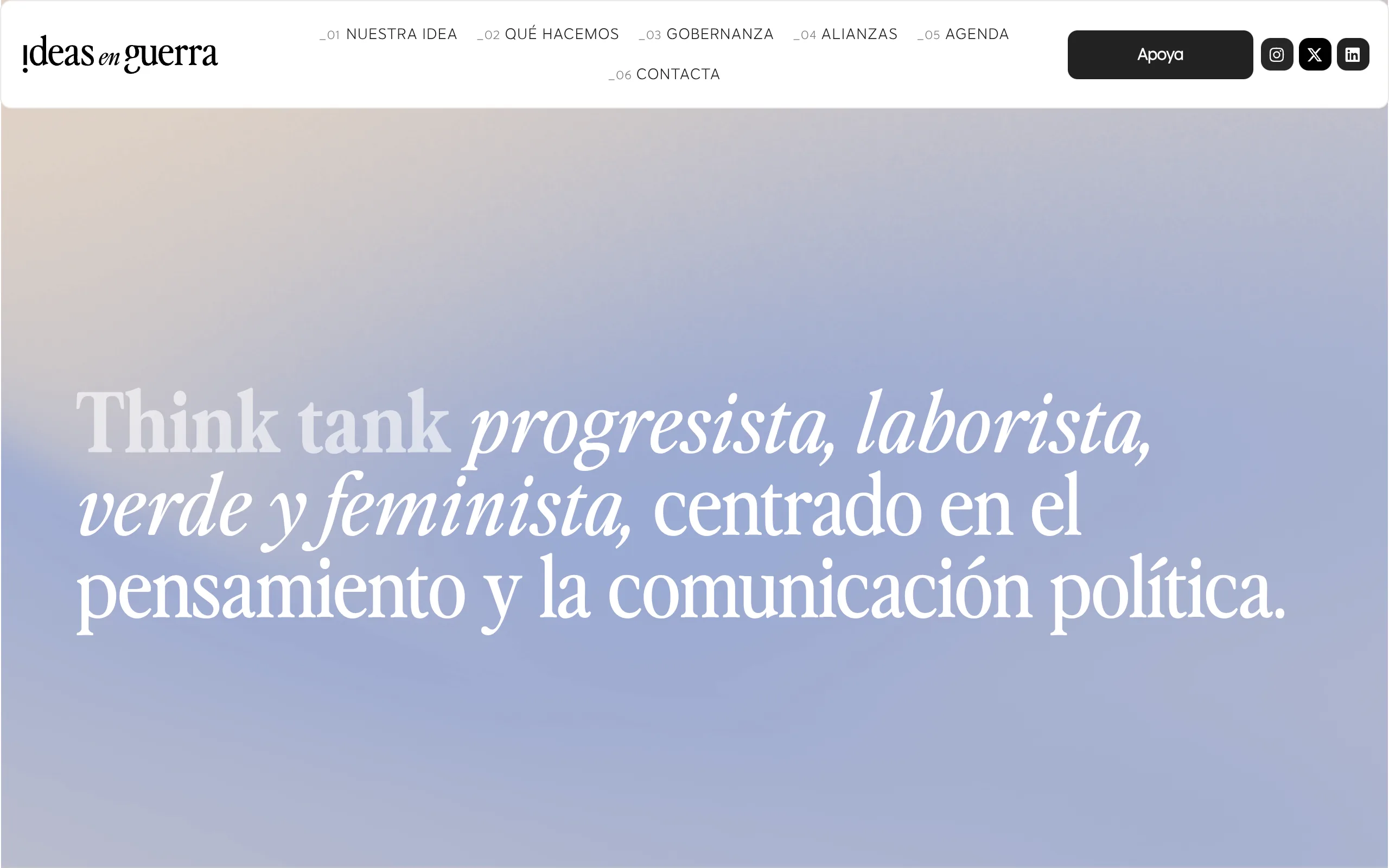 Ideas en Guerra