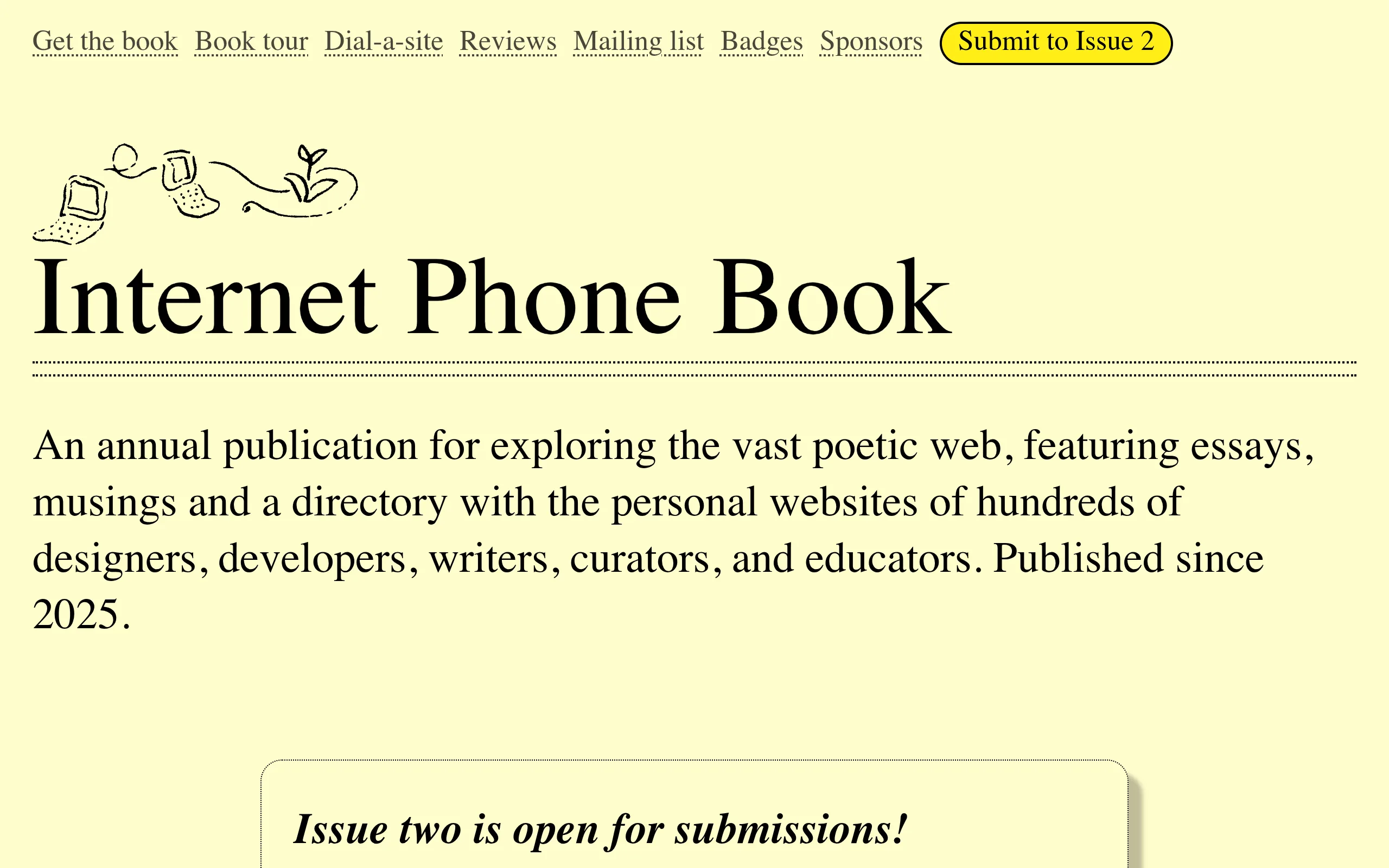 Internet Phone Book