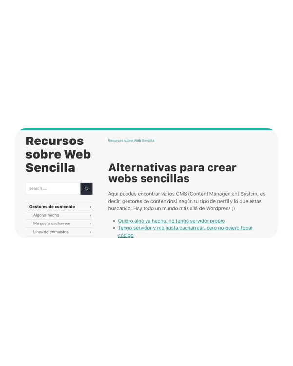 Web Sencilla